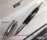 Perfect Replica AAA Montblanc Starwalker Stainless Steel Cap Black Rollerball Pen